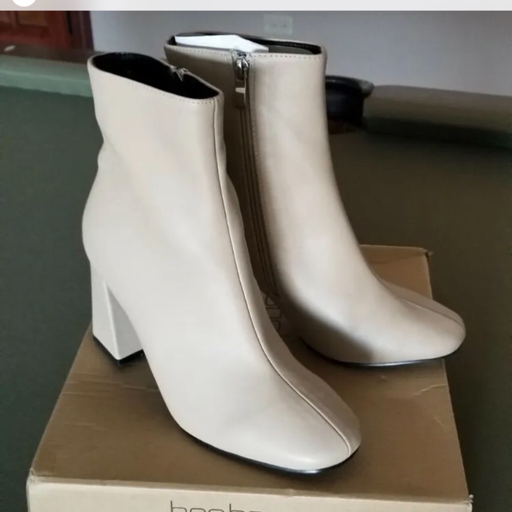 Boohoo FLARED HEEL Shoe BOOT Size 8 US (6 UK) 39 NEW.